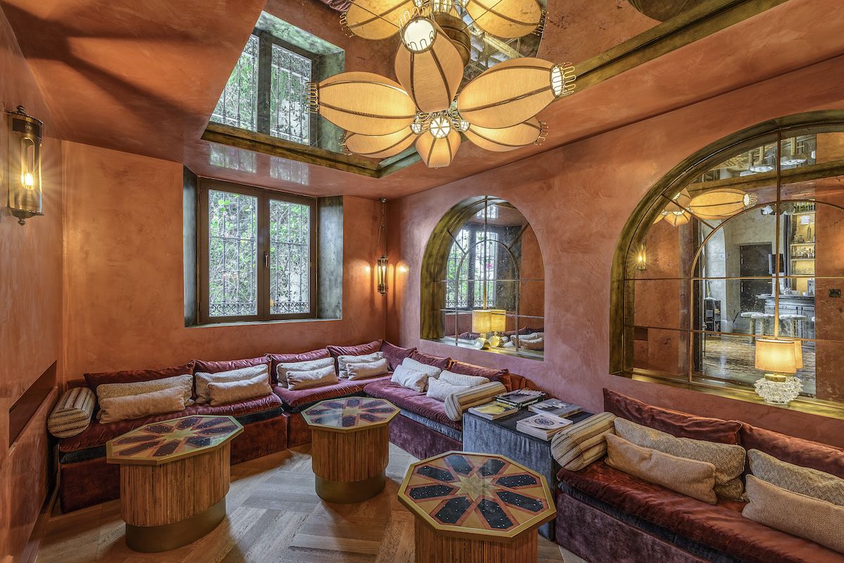 Moroccan room at Hotel Villapanés