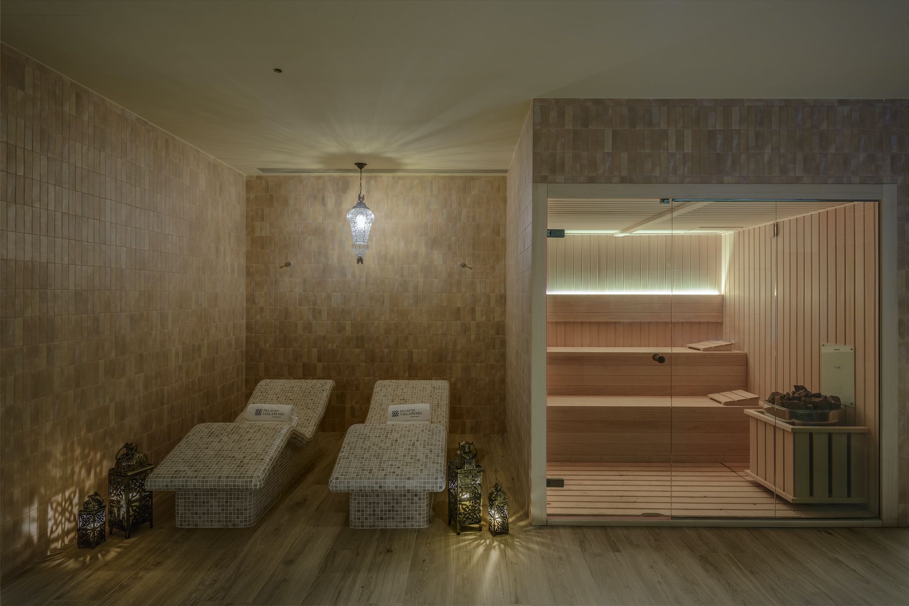 Spa area at Palacio Villapanés 