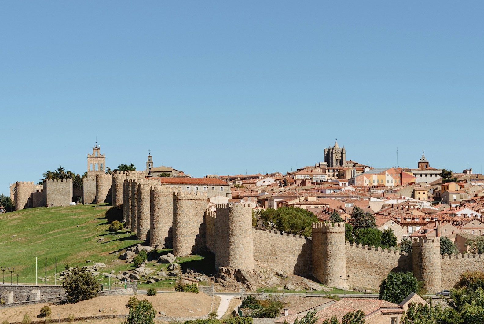 Walled city of Ávila, Spain